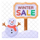 Winter Sale Winter Sale Board Sale Sign Board Symbol