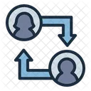 Interaccion Social Comunicacion Conexion Icono