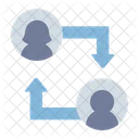 Interaccion Social Comunicacion Conexion Icono