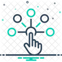 Interacting Connection Connect Icon