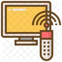 Interaction Remote Television Icon