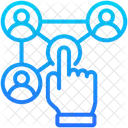 Interaction People Connection Icon