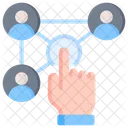 Interaction People Connection Icon