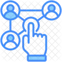 Interaction People Connection Icon