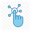 Interaction Artificial Intelligence Hand Gesture Icon