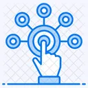 Interaction Touch Gesture Finger Tap Icon