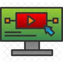 Interactive Content Analysis Diagnostic Icon