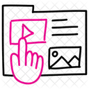 Interactive Content  Icon