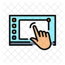 Interactive Display Screen Icon