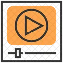 Interaktion Film Video Symbol