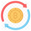 Criptomoneda Intercambio Bitcoin Icon