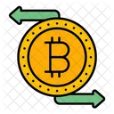 Bitcoin Cripto Criptomoneda Icono