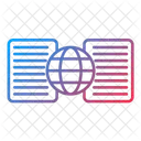 Transferencia De Archivos Transferencia De Datos Intercambio De Datos Icono
