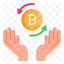 Distribuidor De Bitcoins Intercambio De Bitcoins Intercambio De Criptomonedas Icono