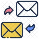 Intercambio De Correo Icono