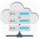 Intercambio de datos en la nube  Icono