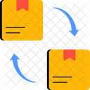 Transferencia De Paquete Cambio De Paquete Transferencia De Paquete Icono