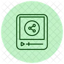 Compartir Videos Video Compartir Icono