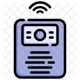Intercom Icon - Download in Colored Outline Style