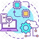 Interconnection Connect Network Icon