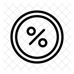 Interest Icon - Download in Line Style