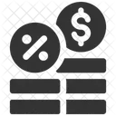 Interest percentage  Icon