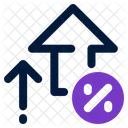 Interest Rate Yield Percent Icon