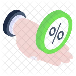 Interest Rate  Icon