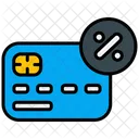 Interest Rate Interest Credit Card Icon