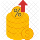 Interest Rate Finance Investment Icon