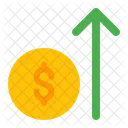 Interest Rate Increase Profit Icon