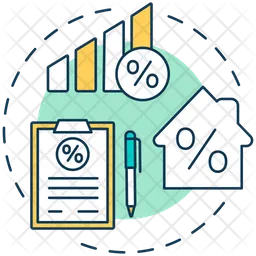 Interest rate payment  Icon