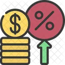Interest Rates Rate Icon