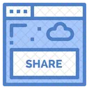 Interface Share Sharing Icon
