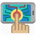 Interface Click Cellphone Icon