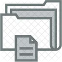 Interface Document Archive Icon