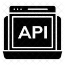 API Interface De Programa De Aplicacao Aplicativo De Software Ícone