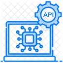 Interface API Desenvolvimento De Aplicativos Aplicativo De Software Ícone