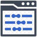 Filtro Classificacao Configuracao Ícone