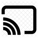 Interface Rss Rss Conexao Ícone