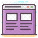 Interface Utilisateur Contenu Web Interface Adaptative Icône