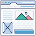 Interface Web Conception Web Mise En Page Web Icône