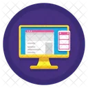 Interfaz Interfaz De Usuario Sitio Web Icono
