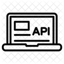 API Interfaz De Programacion De Aplicaciones Interfaz De Programacion Icono