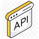 Interfaz de programación de aplicaciones  Icono