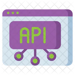 API de interfaz de programación de aplicaciones  Icono