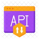 API de interfaz de programación de aplicaciones  Icono