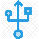 USB Signo Puerto Icono