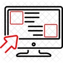 Interfaz De Usuario Computadora Portatil Red Icono