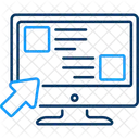 Interfaz De Usuario Diseno Computadora Portatil Icono